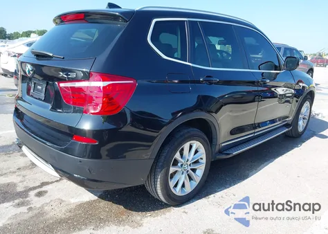 2014 BMW X3 xDrive28I z USA, uszkodzony, nr VIN 5UXWX9C57E0D21107